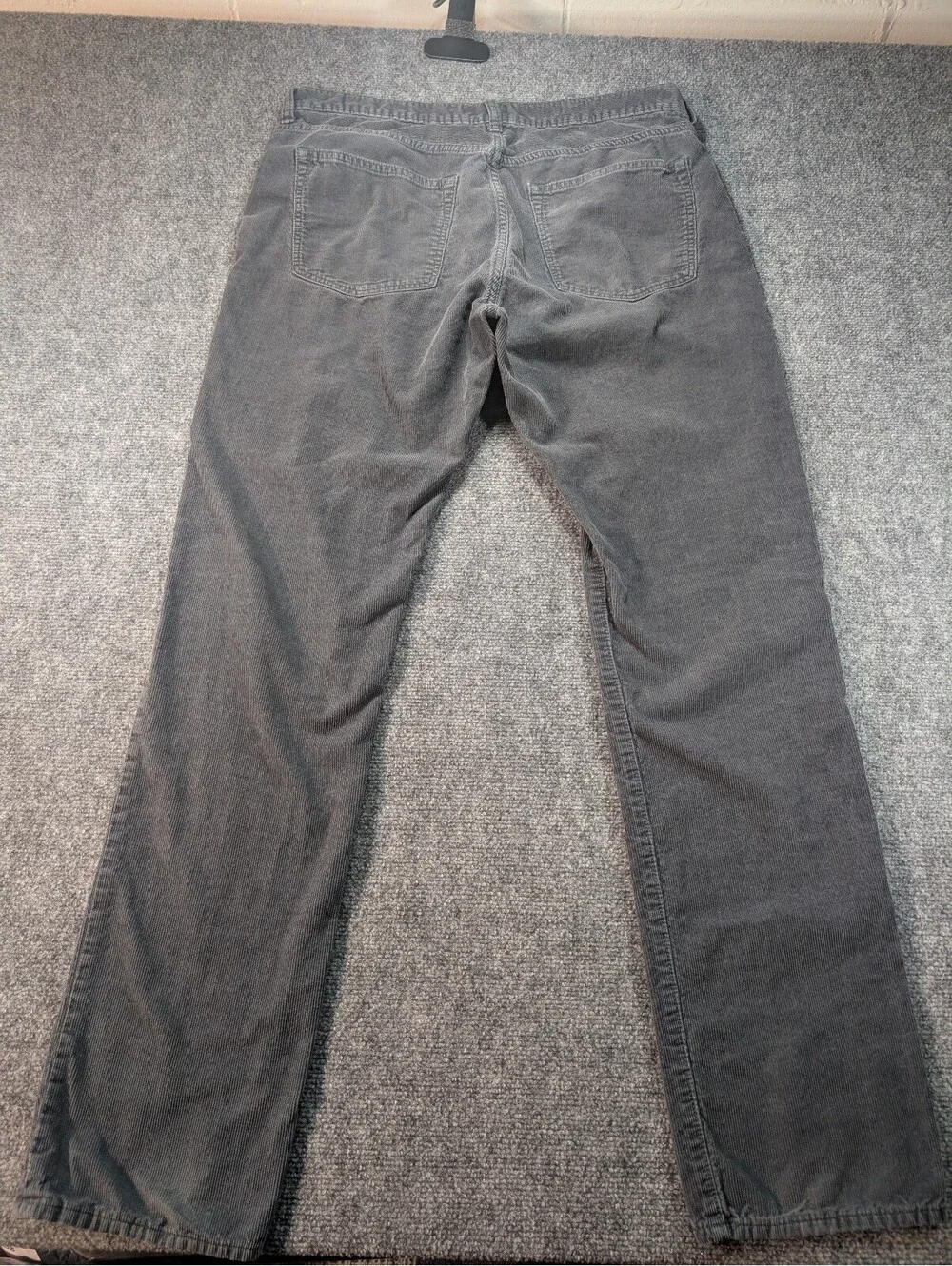 J.Crew 1040 Athletic Tapered-fit stretch corduroy pants Mens 35x34 gray